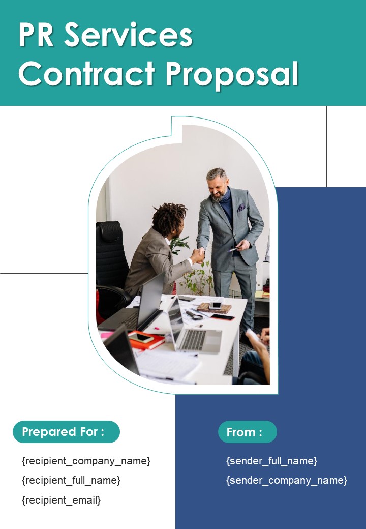 PR Services Contract Proposal Example Document Report Doc Pdf Ppt Slide01
