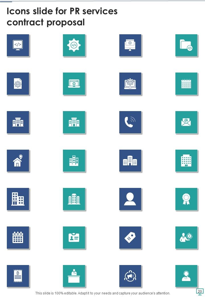 PR Services Contract Proposal Example Document Report Doc Pdf Ppt Slide20