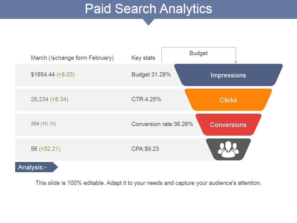 Paid Search Analytics Ppt PowerPoint Presentation Summary Infographic ...