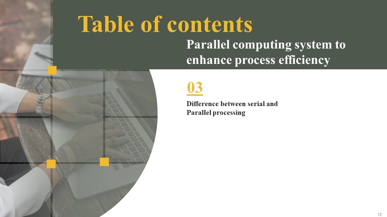 Parallel Computing System To Enhance Process Efficiency Ppt PowerPoint Presentation Complete Deck With Slides Slide12