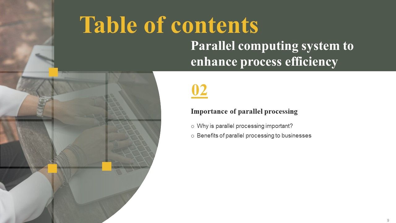 Parallel Computing System To Enhance Process Efficiency Ppt PowerPoint Presentation Complete Deck With Slides Slide09