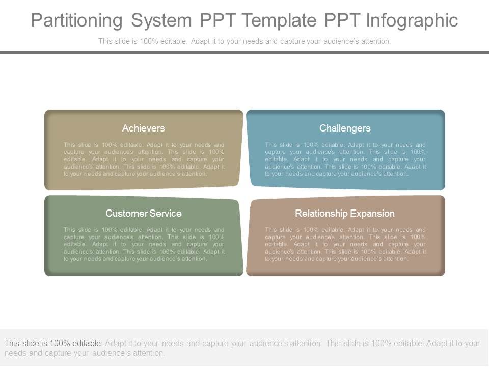 Partitioning System Ppt Template Ppt Infographic