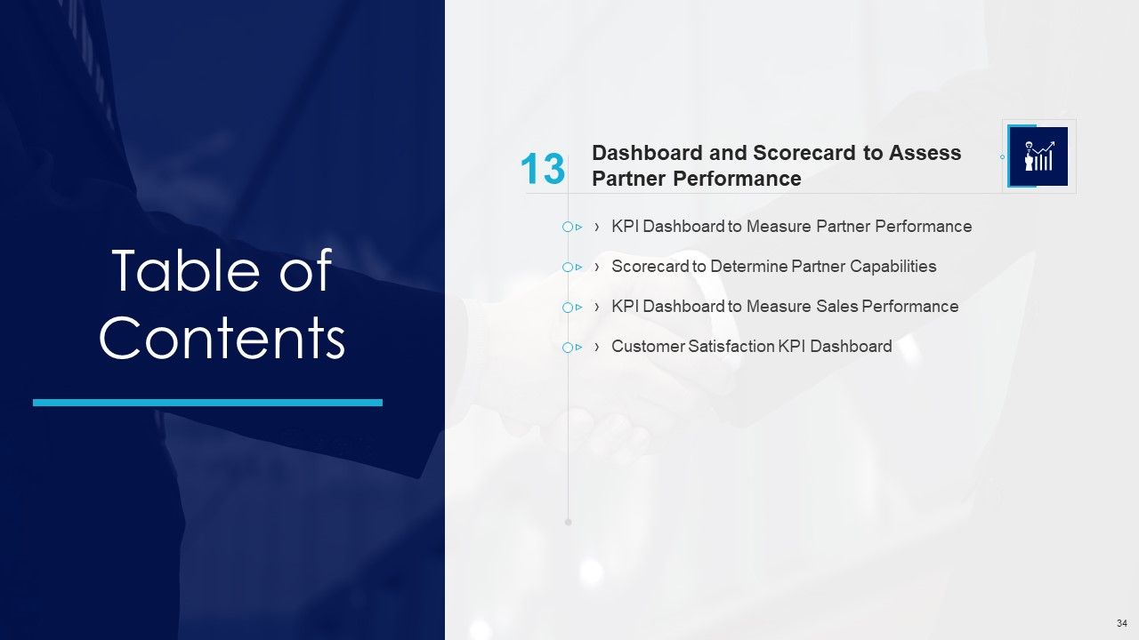 Partnership Management Strategies Ppt PowerPoint Presentation Complete Deck With Slides Slide34