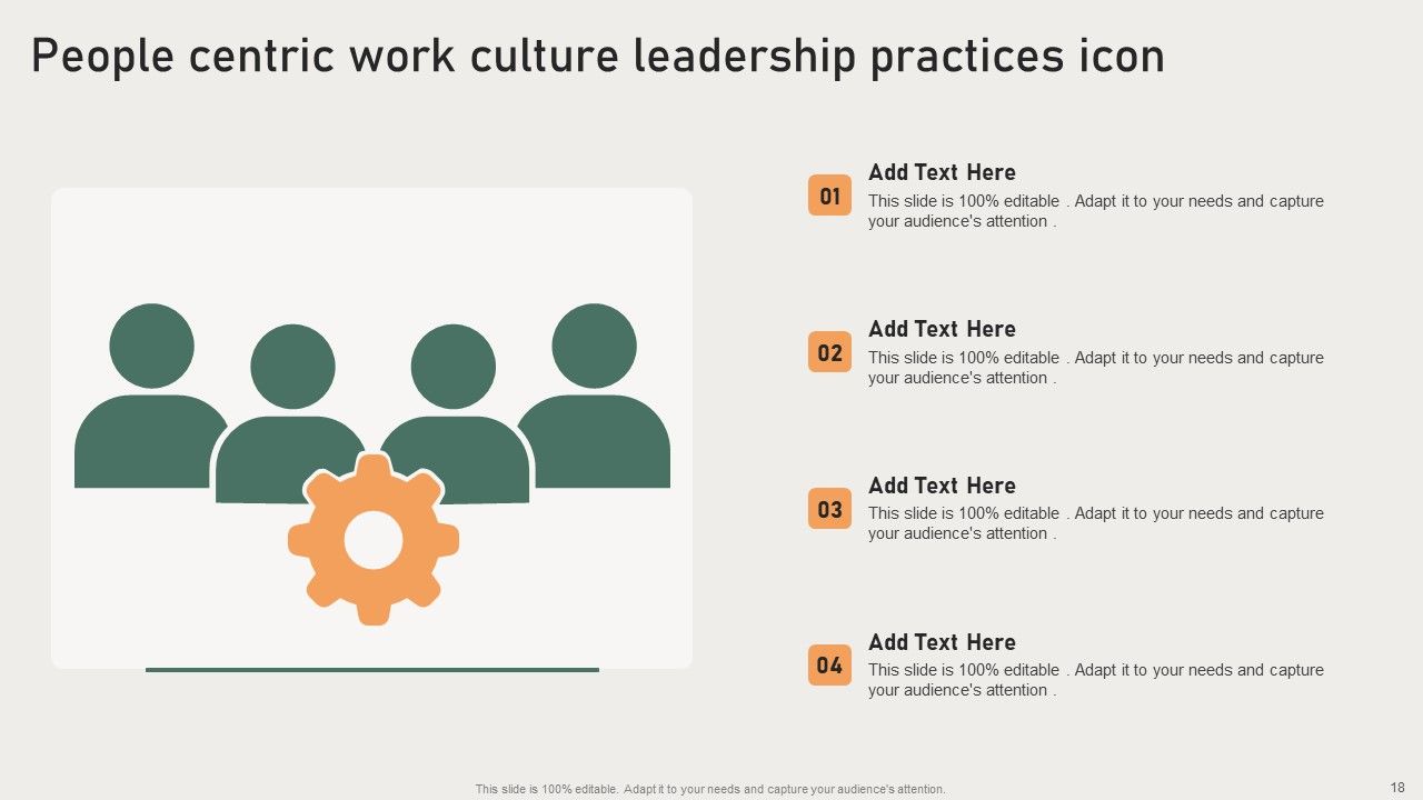 People Centric Work Culture Ppt PowerPoint Presentation Complete With Slides Slide18