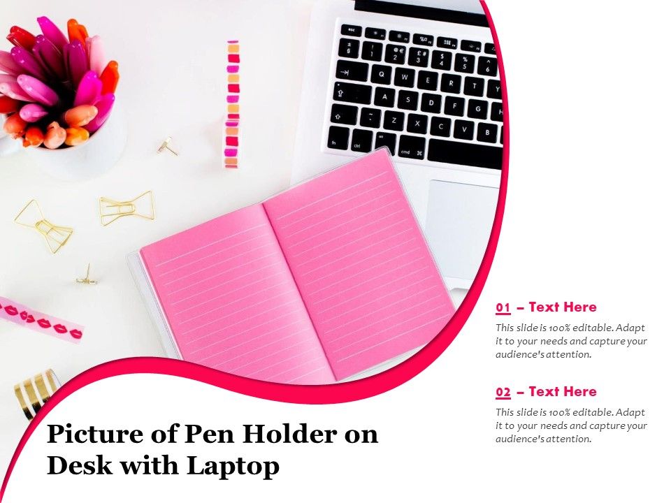 Picture_Of_Pen_Holder_On_Desk_With_Laptop_Ppt_PowerPoint_Presentation_Icon_Deck_PDF_Slide_1.jpg