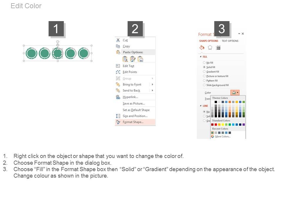 Pie Charts For Percentage Value Analysis Powerpoint Slides Slide04