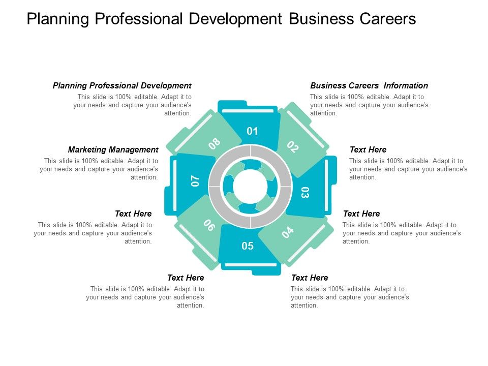 Planning Professional Development Business Careers Information