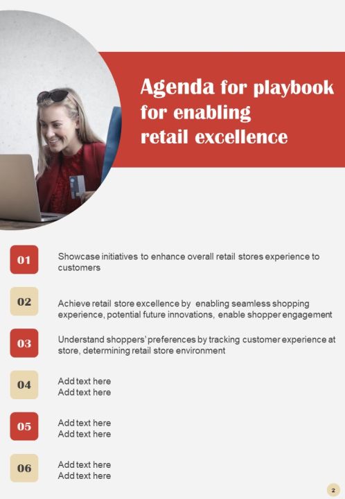 Playbook For Enabling Retail Excellence Template Slide02