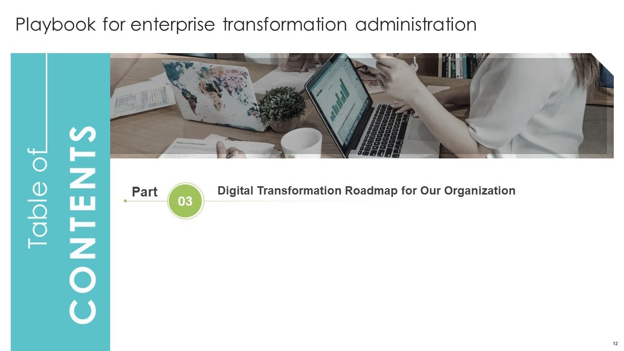 Playbook For Enterprise Transformation Administration Ppt PowerPoint Presentation Complete With Slides Slide12