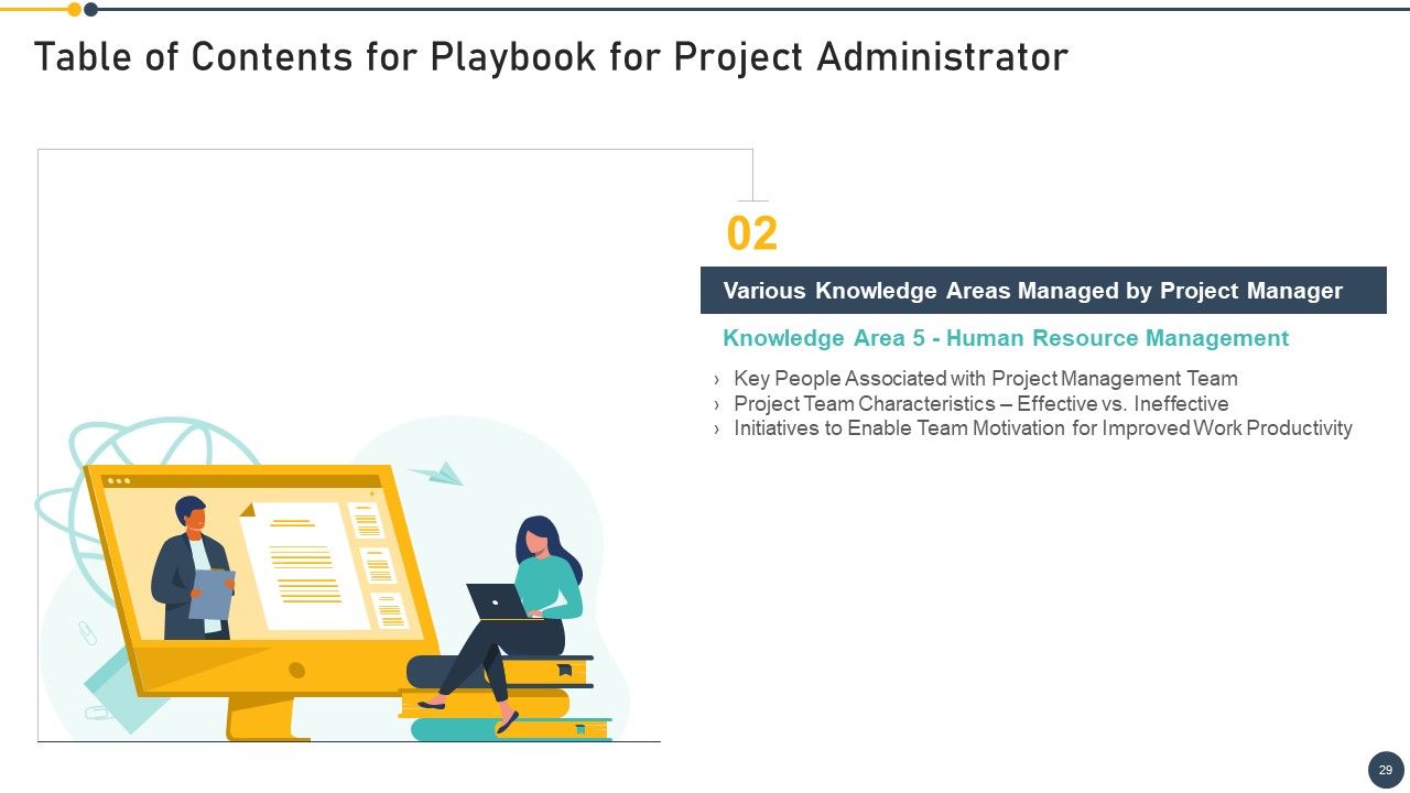 Playbook For Project Administrator Ppt PowerPoint Presentation Complete Deck With Slides Slide29