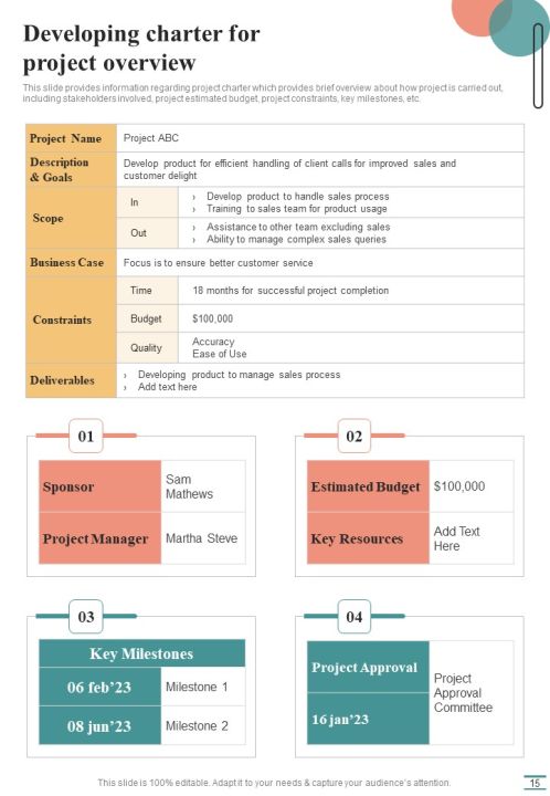 Playbook For Project Managers To Achieve Excellence Template Slide15