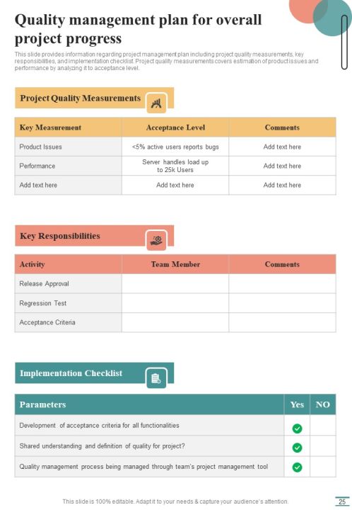 Playbook For Project Managers To Achieve Excellence Template Slide25