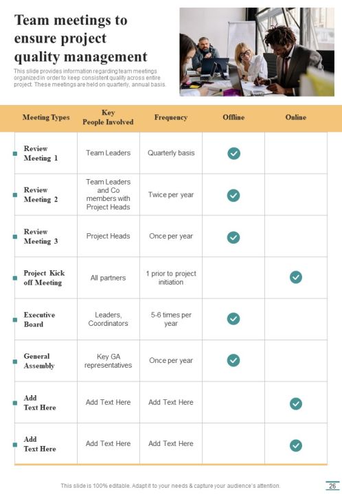 Playbook For Project Managers To Achieve Excellence Template Slide26