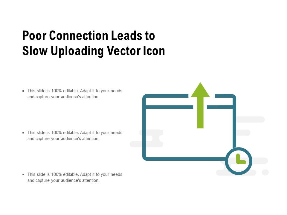Poor_Connection_Leads_To_Slow_Uploading_Vector_Icon_Ppt_PowerPoint_Presentation_Ideas_Objects_PDF_Slide_1.jpg