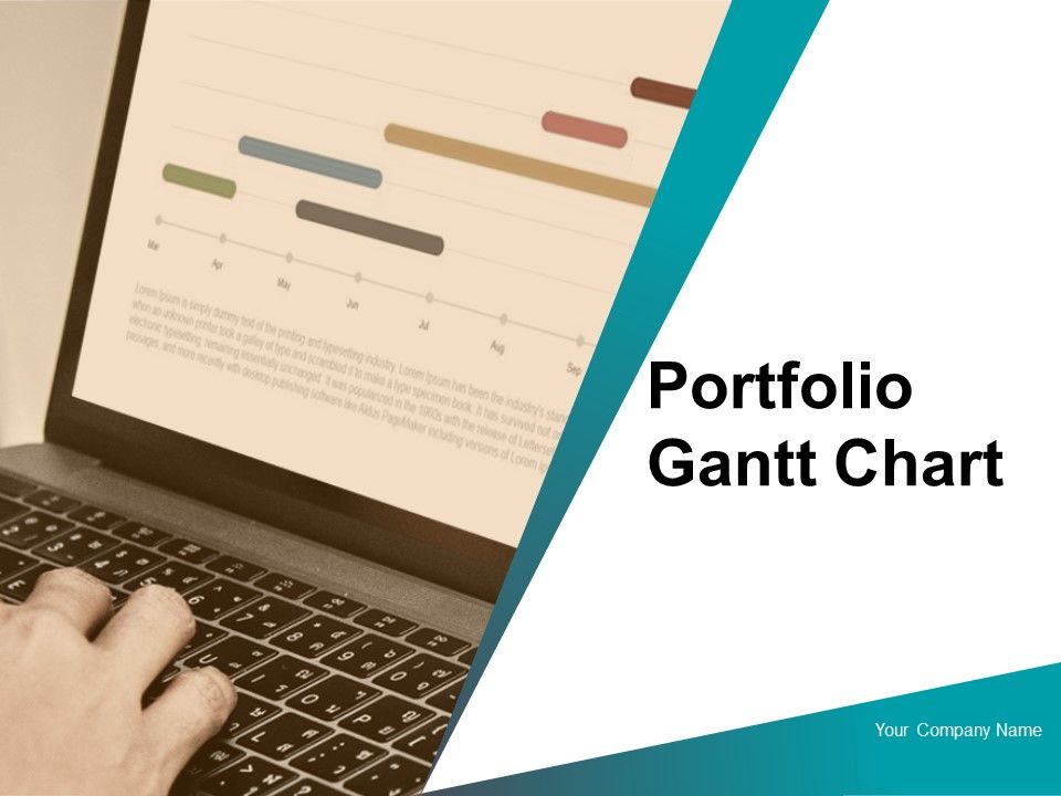 Portfolio Gantt Chart Ppt PowerPoint Presentation Complete Deck With Slides Slide01
