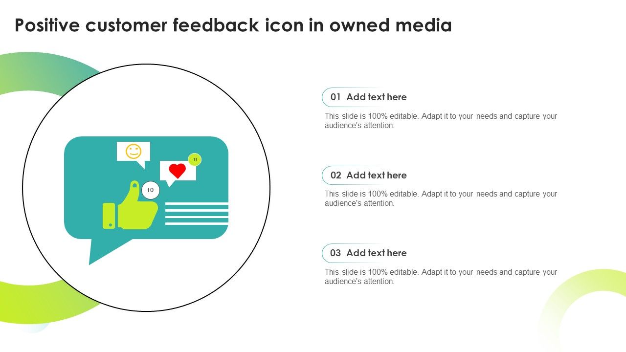 Positive_Customer_Feedback_Icon_In_Owned_Media_Themes_PDF_Slide_1.jpg