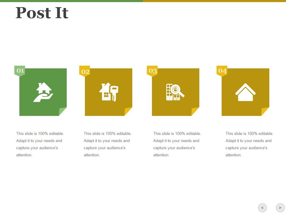 Post It Ppt PowerPoint Presentation Ideas Introduction