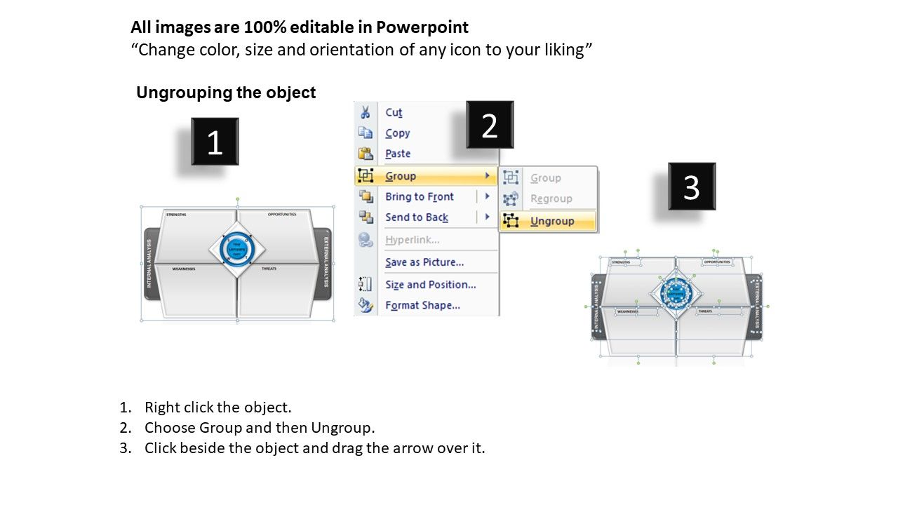 PowerPoint Slide Designs Graphic Swot Analysis Ppt Theme Slide02
