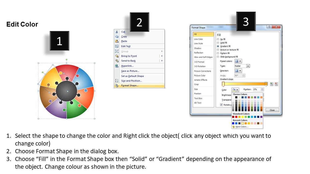 PowerPoint Slides Marketing Circular Puzzle Ppt Layouts Slide03