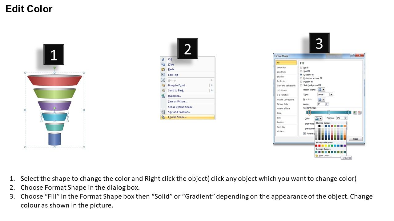 PowerPoint Slides Process Funnel Diagram Ppt Design Slide03