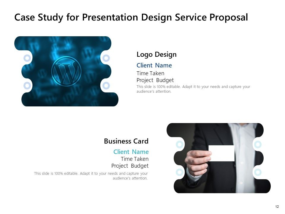 Presentation Design Service Proposal Ppt PowerPoint Presentation Complete Deck With Slides Slide12