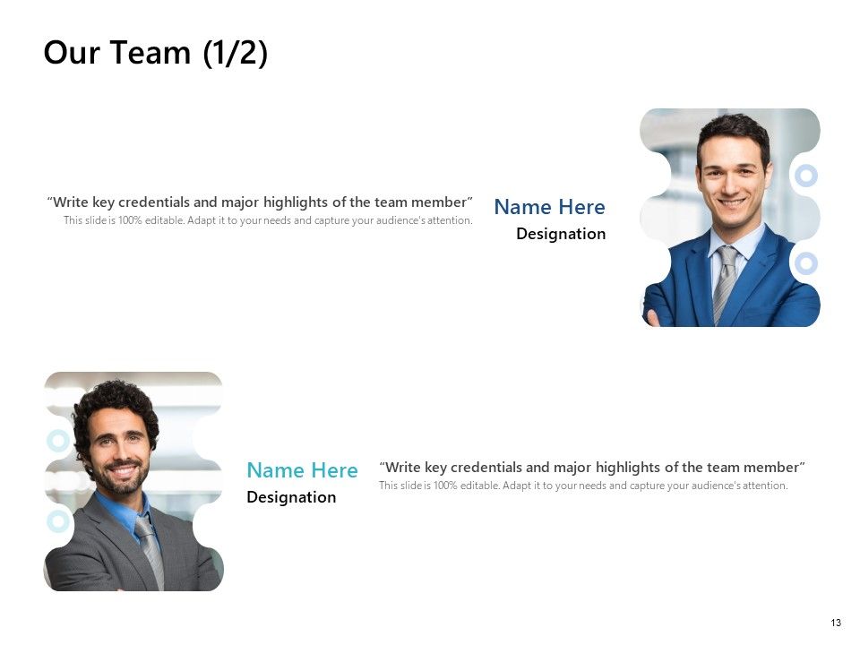 Presentation Design Service Proposal Ppt PowerPoint Presentation Complete Deck With Slides Slide13