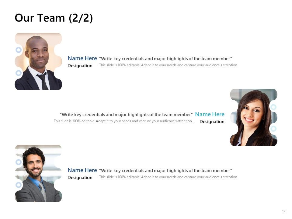 Presentation Design Service Proposal Ppt PowerPoint Presentation Complete Deck With Slides Slide14