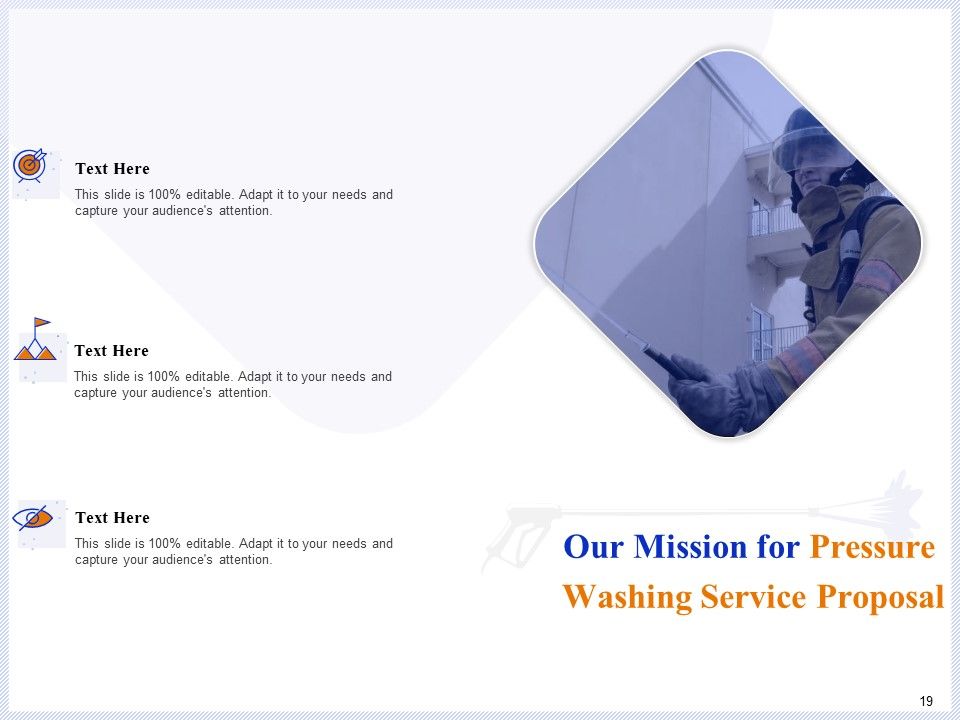 Pressure Cleaning Proposal And Service Agreement Ppt PowerPoint Presentation Complete Deck With Slides Slide19