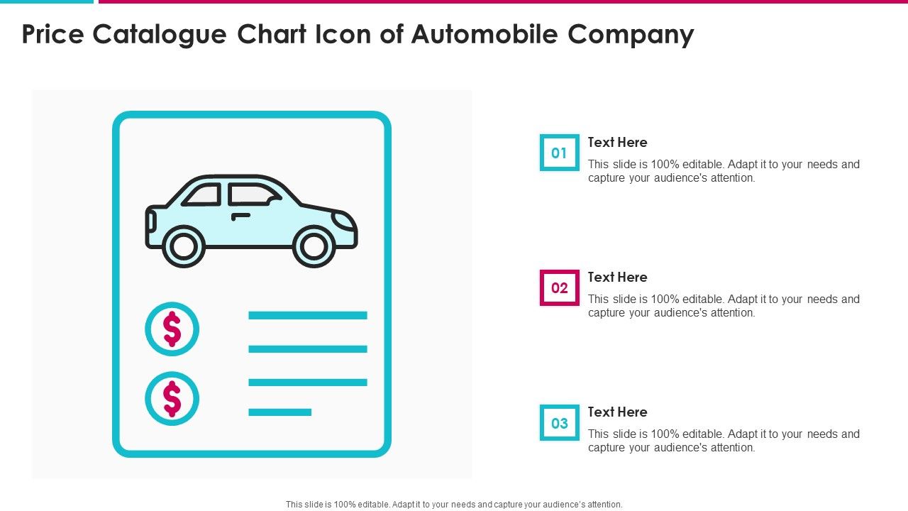 Price_Catalogue_Chart_Icon_Of_Automobile_Company_Demonstration_PDF_Slide_1.jpg