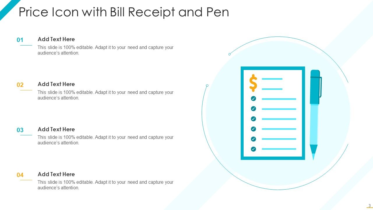 Price Icon Ppt PowerPoint Presentation Complete Deck With Slides Slide03