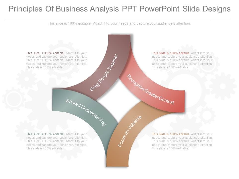 Principles Of Business Analysis Ppt Powerpoint Slide Designs