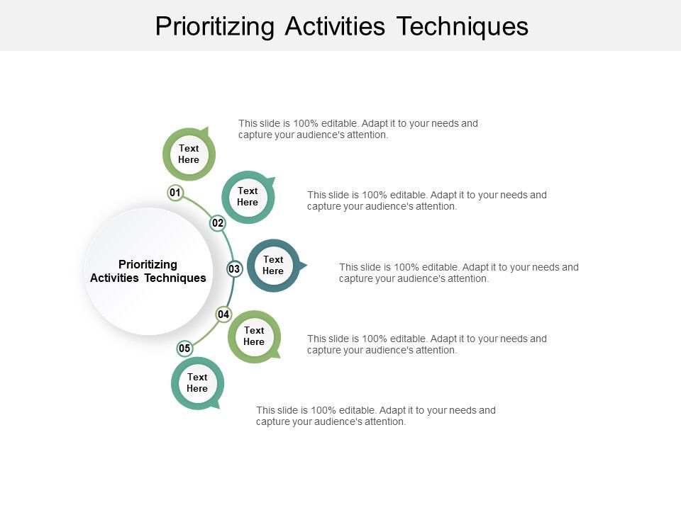Prioritizing Activities Techniques Ppt PowerPoint Presentation ...