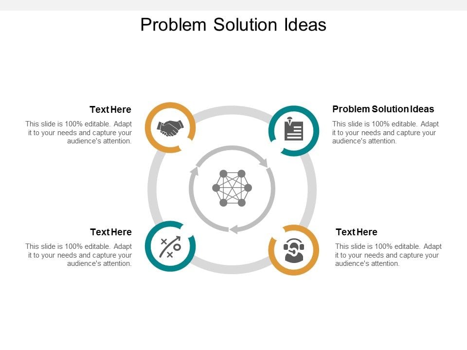 Problem Solution Ideas Ppt PowerPoint Presentation Layouts Shapes Cpb