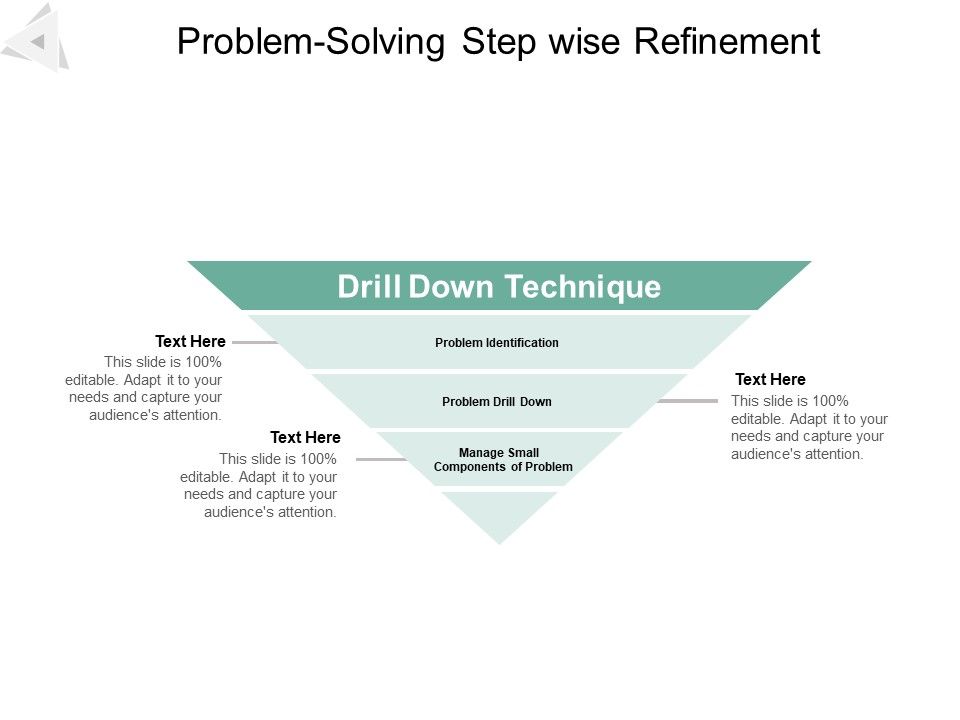 Problem Solving Step Wise Refinement Ppt PowerPoint Presentation ...