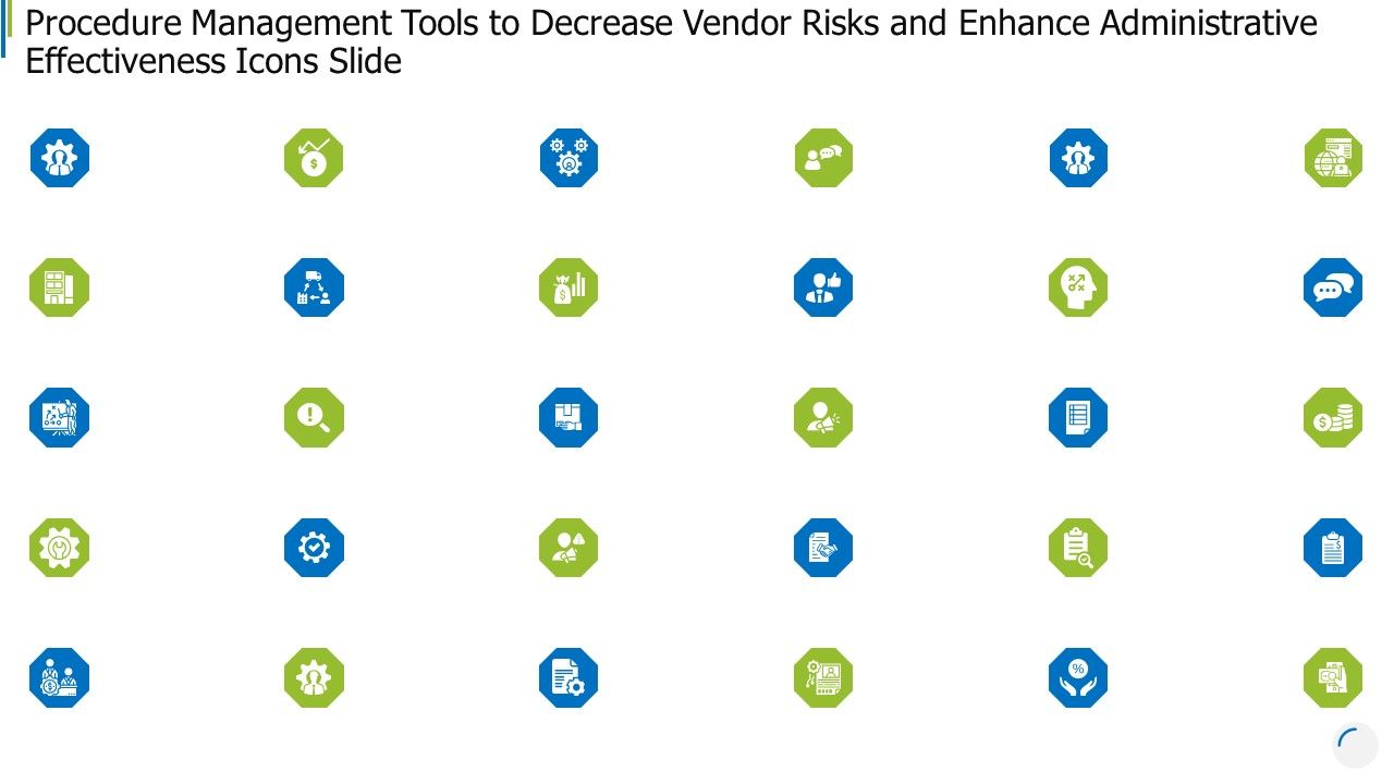 Procedure_Management_Tools_To_Decrease_Vendor_Risks_And_Enhance_Administrative_Effectiveness_Icons_Slide_Summary_PDF_Slide_1.jpg