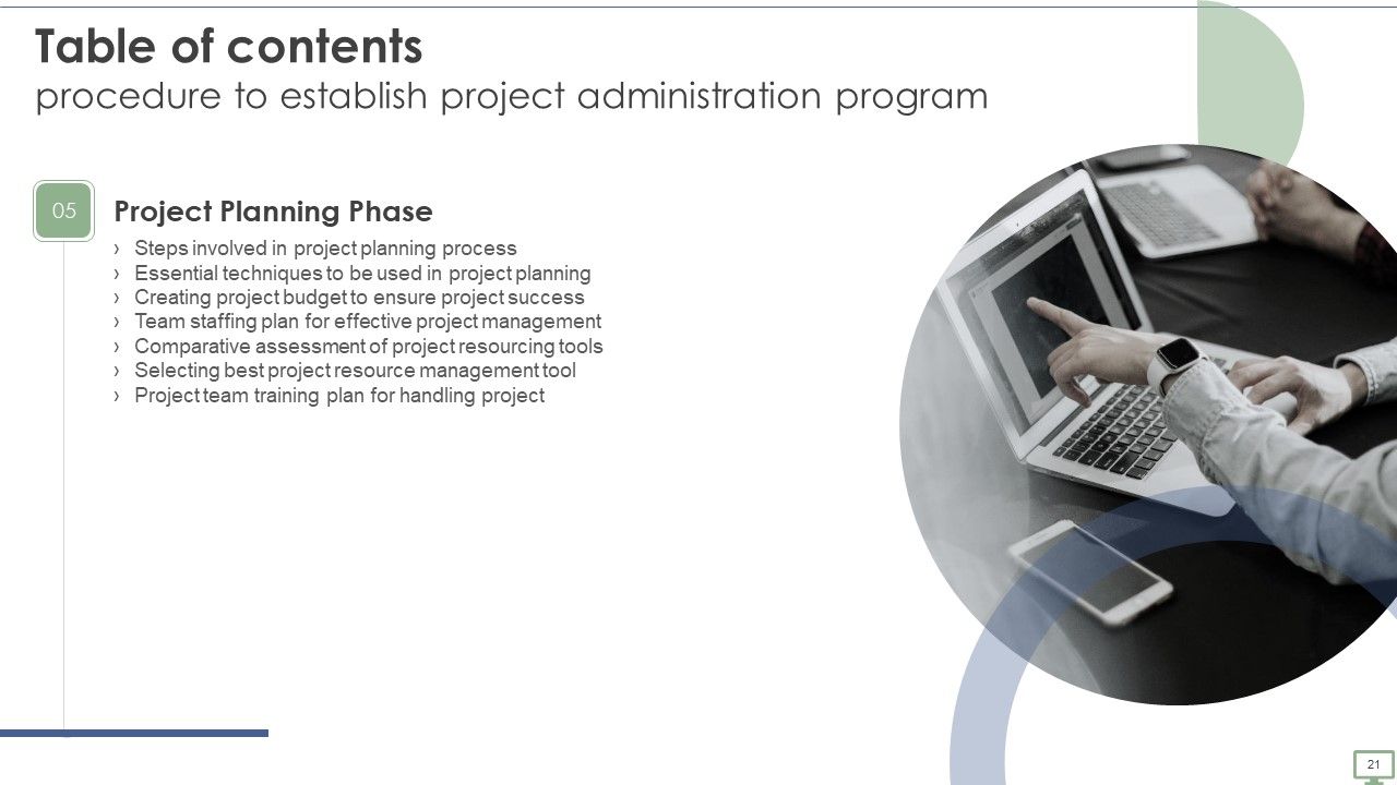 Procedure To Establish Project Administration Program Ppt PowerPoint Presentation Complete Deck With Slides Slide21