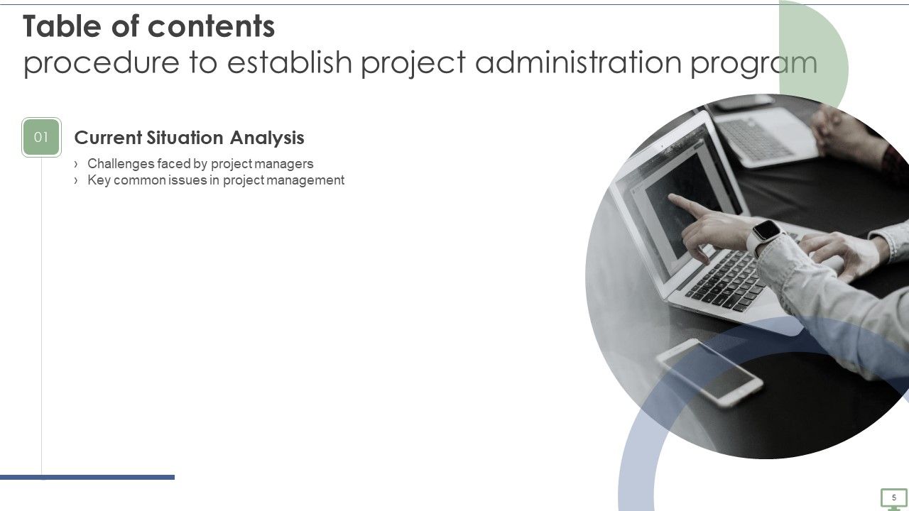 Procedure To Establish Project Administration Program Ppt PowerPoint Presentation Complete Deck With Slides Slide05