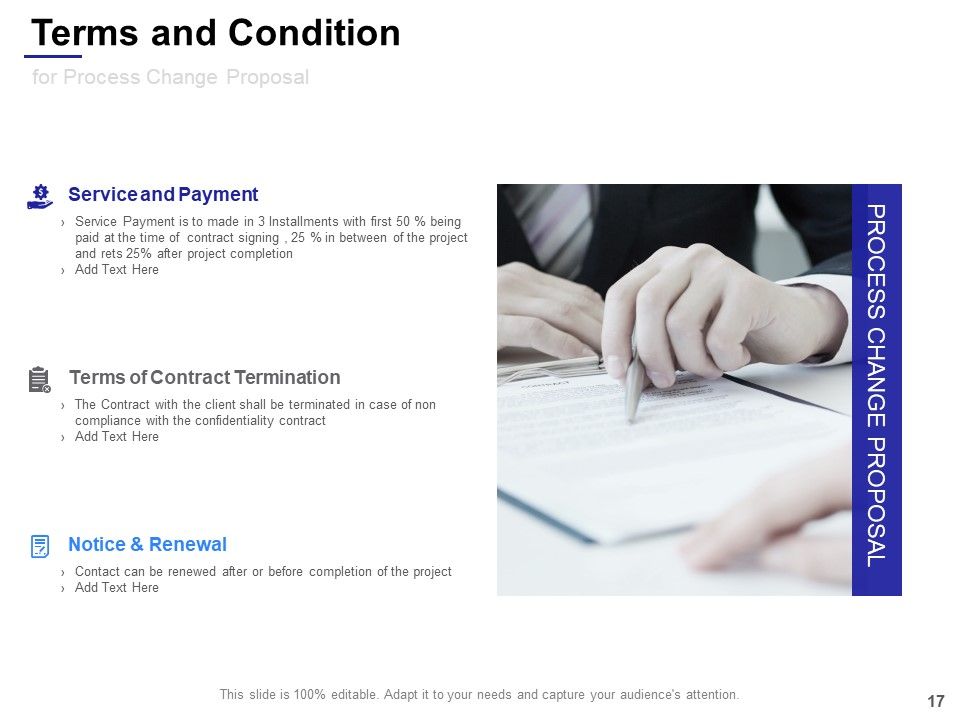 Process Change Proposal Ppt PowerPoint Presentation Complete Deck With Slides Slide17