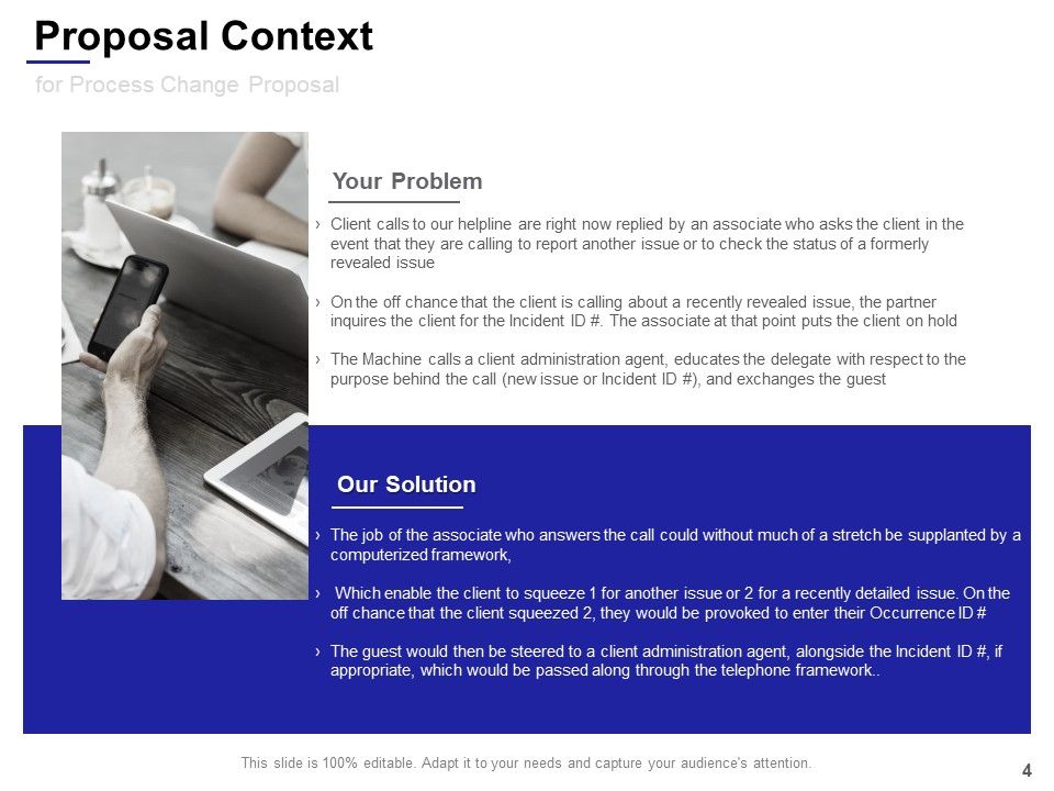 Process Change Proposal Ppt PowerPoint Presentation Complete Deck With Slides Slide04