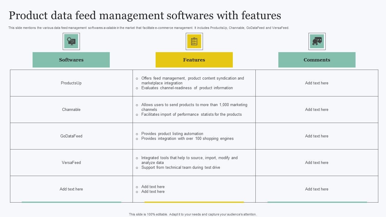 Product_Data_Feed_Management_Softwares_With_Features_Icons_PDF_Slide_1.jpg