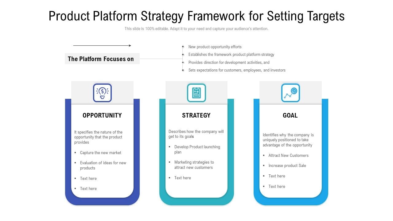 Product Platform Strategy Framework For Setting Targets Guidelines PDF