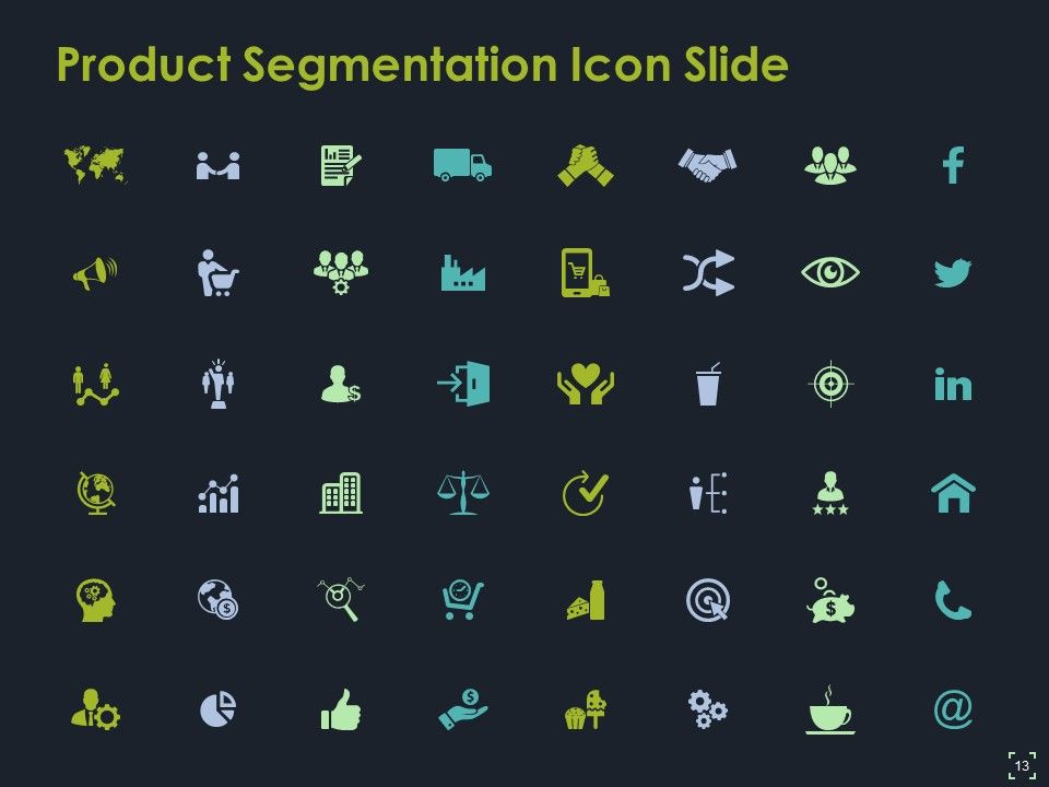 Product Segmentation Ppt PowerPoint Presentation Complete Deck With Slides Slide13