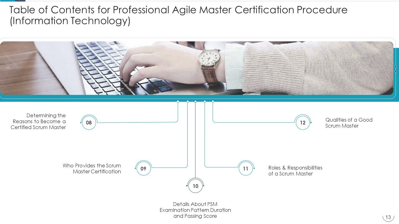 Professional Agile Master Certification Procedure Information Technology Ppt PowerPoint Presentation Complete Deck With Slides Slide13