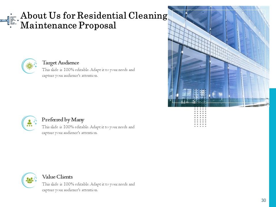Professional House Cleaning Service Proposal Ppt PowerPoint Presentation Complete Deck With Slides Slide30