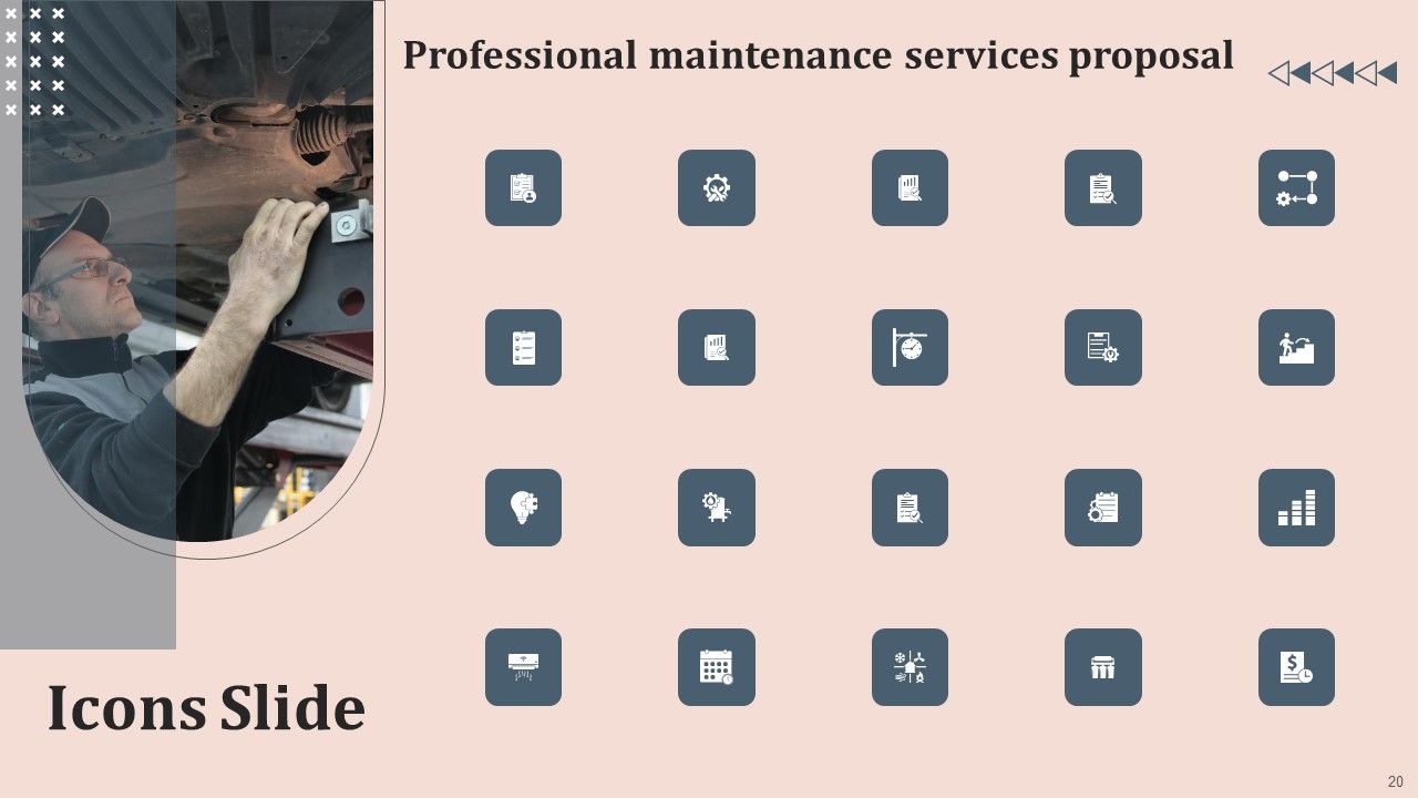 Professional Maintenance Services Proposal Ppt PowerPoint Presentation Complete Deck With Slides Slide20