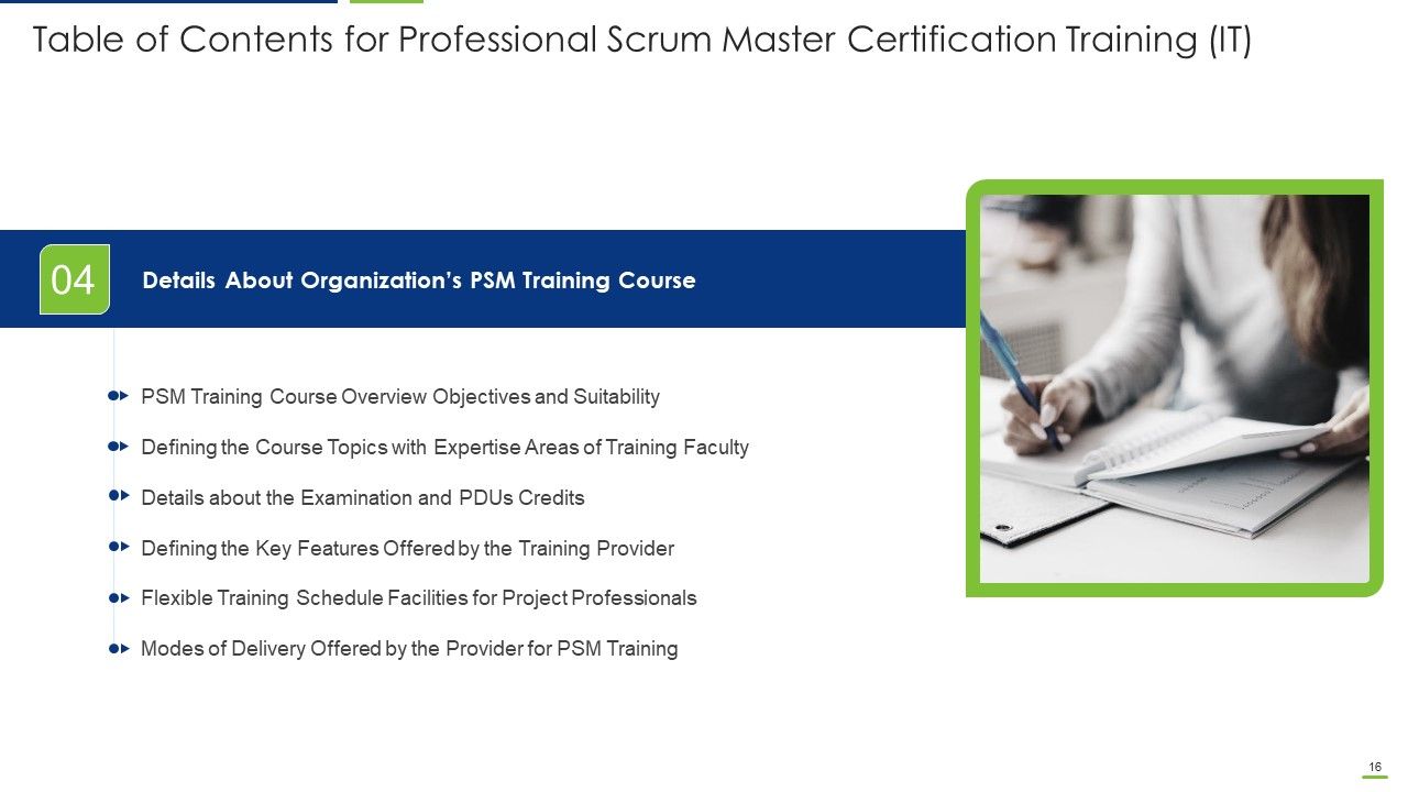 Professional Scrum Master Certification Training IT Ppt PowerPoint Presentation Complete Deck With Slides Slide16