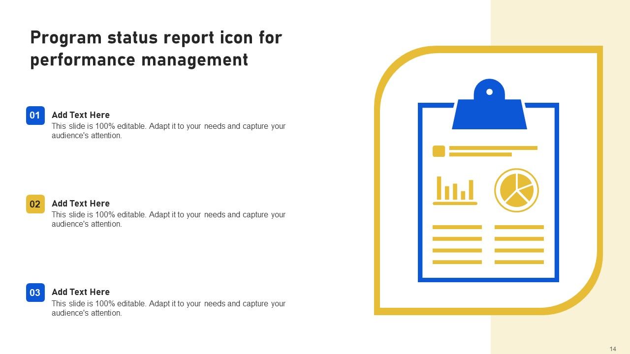 Program Status Report Ppt PowerPoint Presentation Complete Deck With Slides Slide14