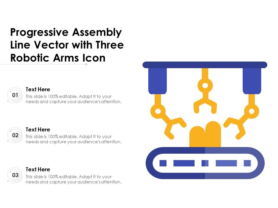 Progressive_Assembly_Line_Vector_With_Three_Robotic_Arms_Icon_Ppt_PowerPoint_Presentation_Gallery_Diagrams_PDF_Slide_1.jpg