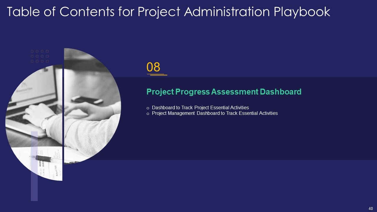 Project Administration Playbook Ppt PowerPoint Presentation Complete Deck With Slides Slide40