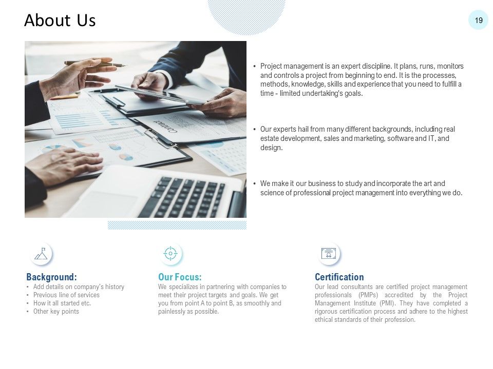 Project Administration Proposal Template Ppt PowerPoint Presentation Complete Deck With Slides Slide19